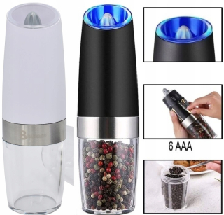 Mlynček, mažiar - MLYNČ NA SALT PEPPER GRINDER Sada gravitačných mlynčekov